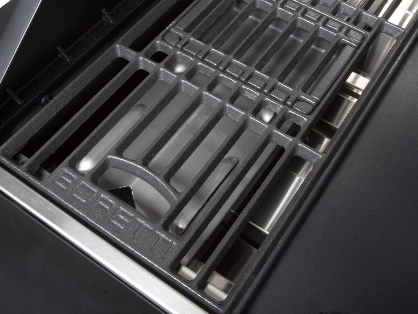 Boretti Leonardo Top 3-brander gasbarbecue - inbouw