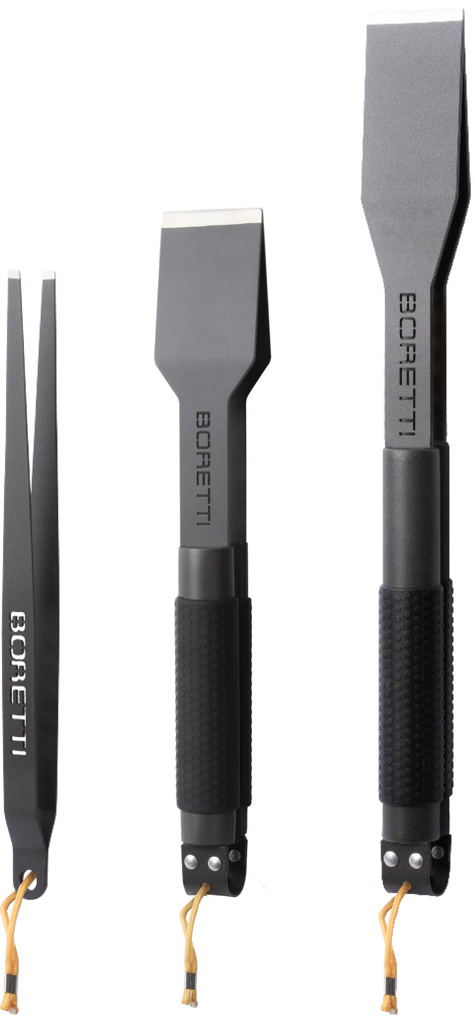Boretti 3-delige grillset (pincet, tang compact, tang)