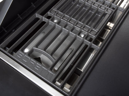 Boretti Leonardo Top 3-brander gasbarbecue - inbouw