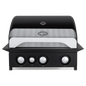 Boretti Leonardo Top 3-brander gasbarbecue - inbouw