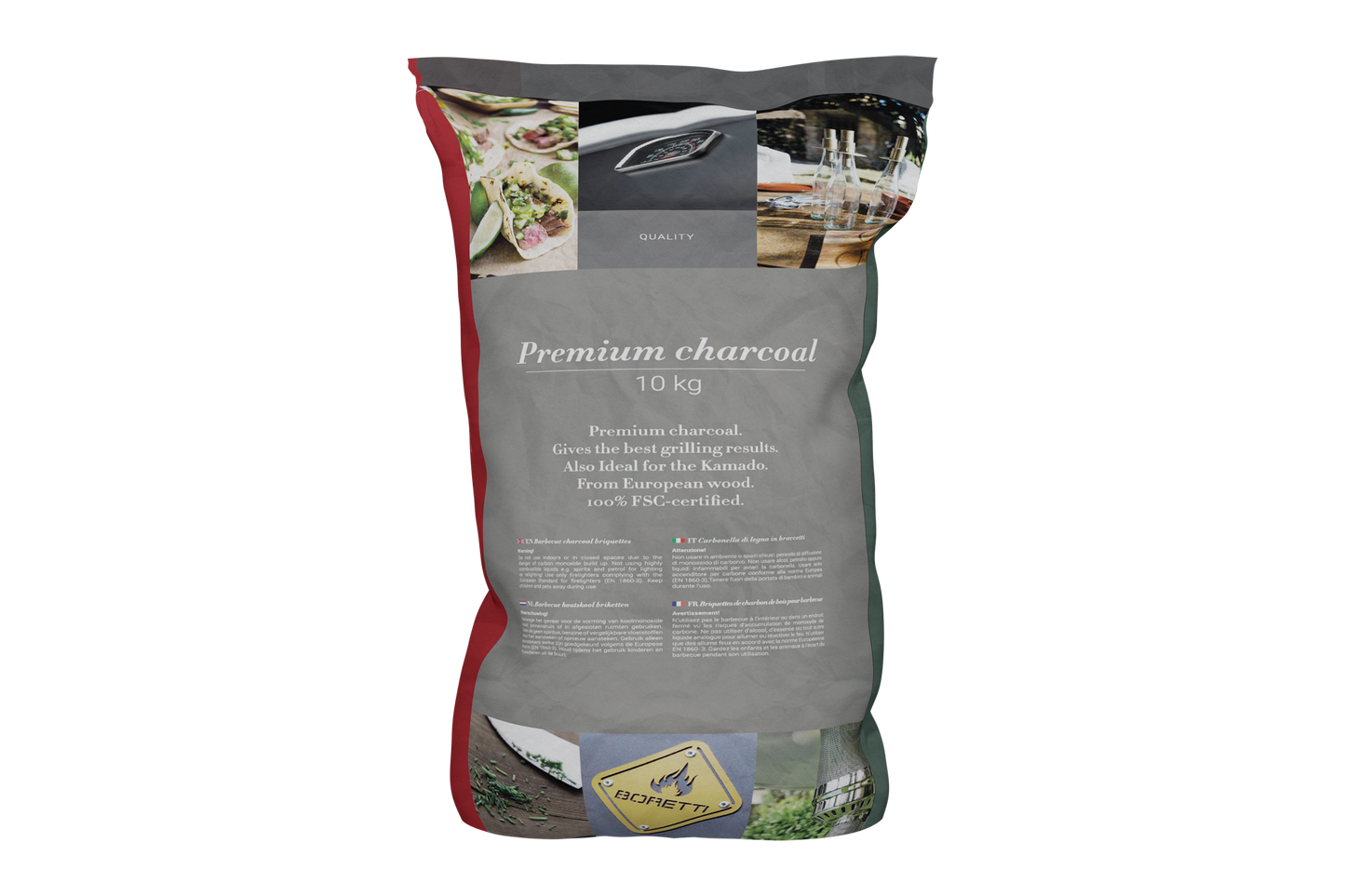 Boretti Houtskool 10kg