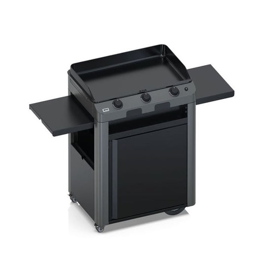 Eno Combo fusion 75 plancha op trolley cargo grijs gas