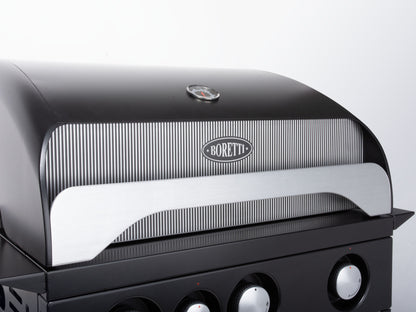 Boretti Leonardo Top 3-brander gasbarbecue - inbouw