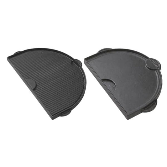 Primo Cast Iron Griddle for LG 300, Flat and Grooved Sides, (1 pc)