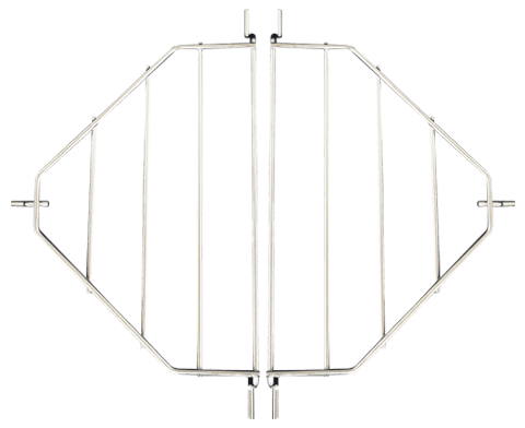 Primo Oval Xlarge druiprek 400, Kamado (2 pc)
